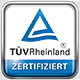 TÜV Rheinland zertifiziert